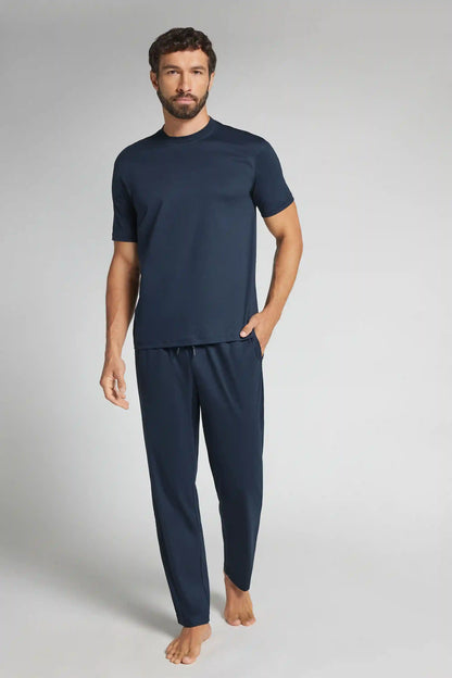 Full Length Pants in Mercerized Cotton filo Premium