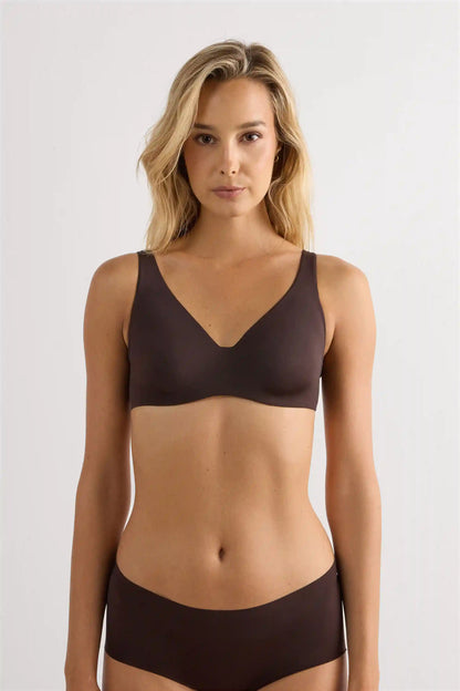 Greta Comfort Lounge Balconette Bra in Ultralight Microfiber
