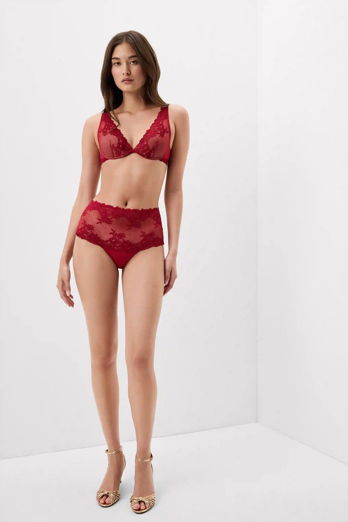 Pretty Flowers Elena Balconette Bra