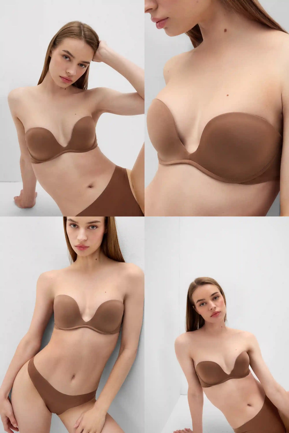 Monica Bandeau Bra in Ultralight Microfiber