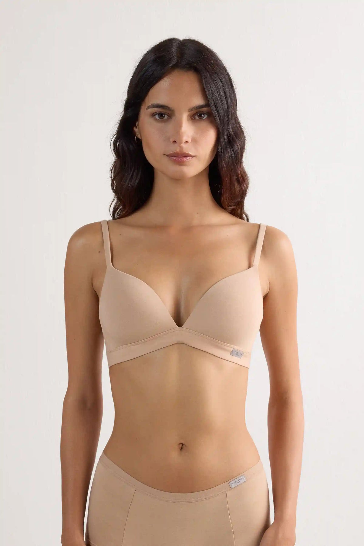 Tiziana Triangle Bra in Cotton