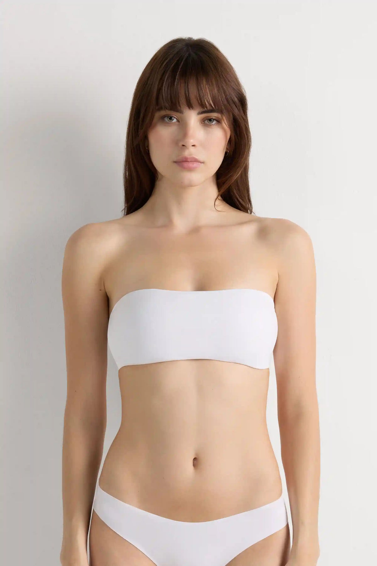 Ilaria Bandeau Bra in Ultralight Microfiber