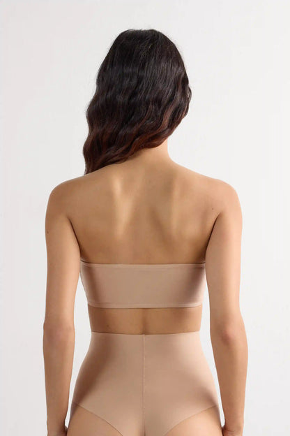 Ilaria Bandeau Bra in Ultralight Microfiber