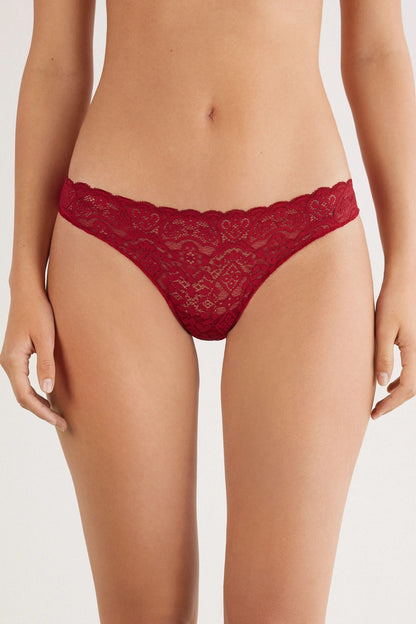 Microfiber Lace Brazilian