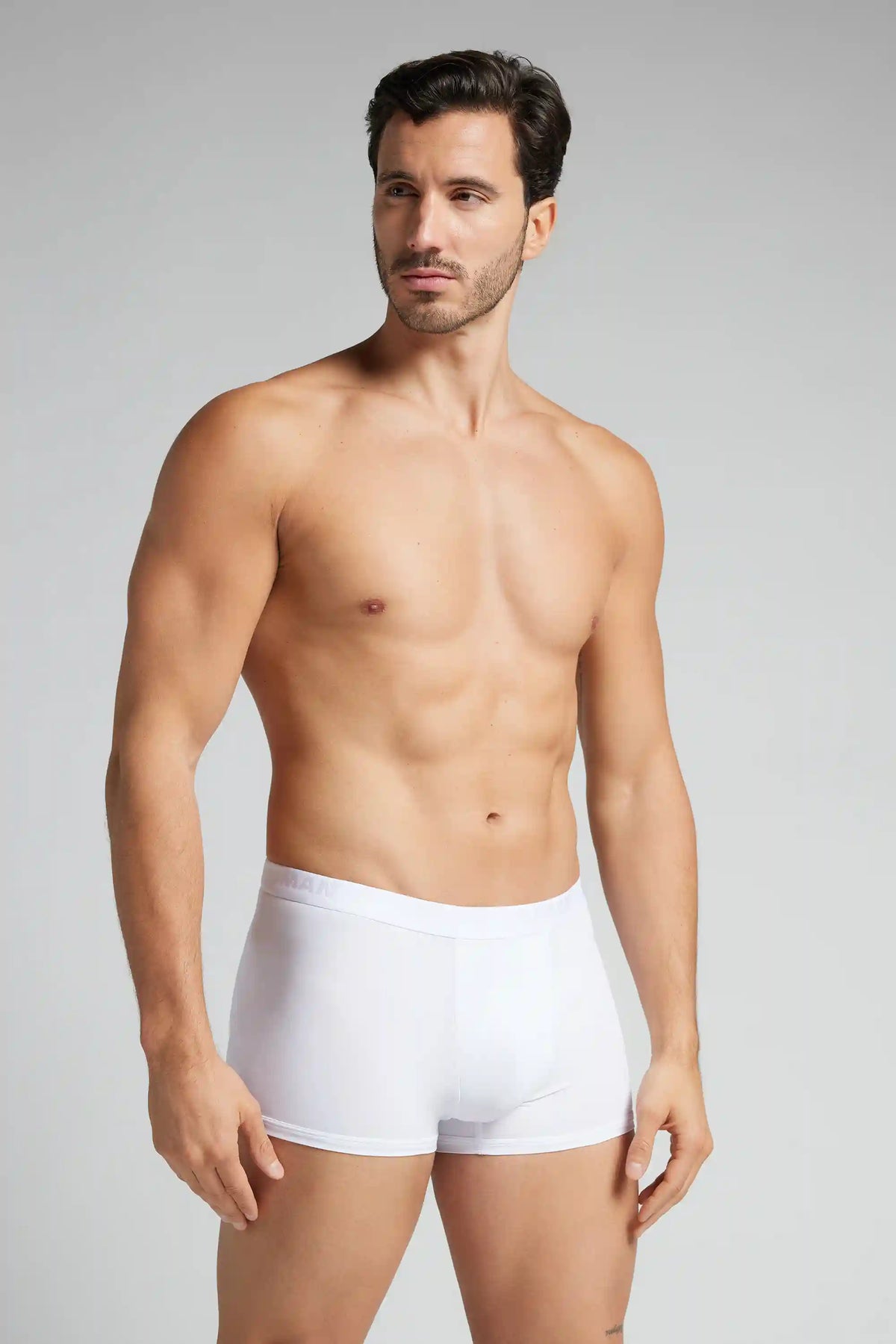 Microfiber Boxers with Logo