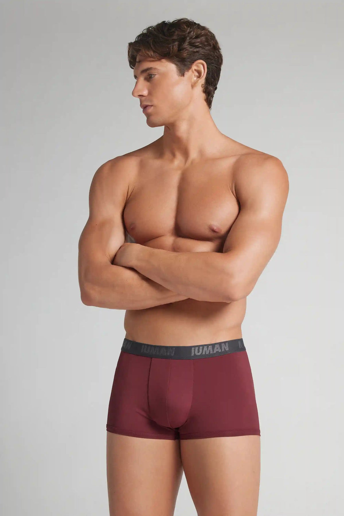 Microfiber Boxers with Logo