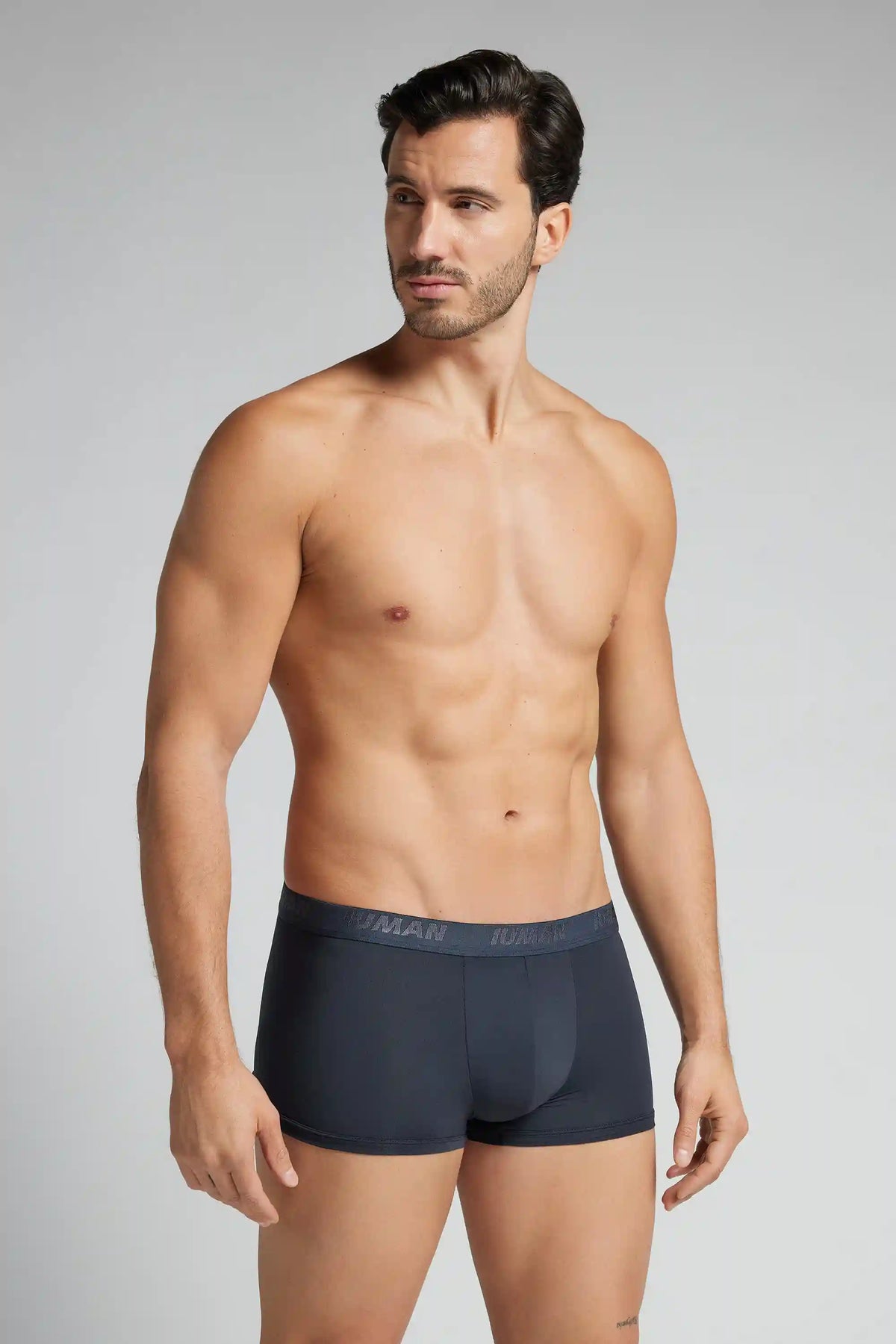 Microfiber Boxers with Logo