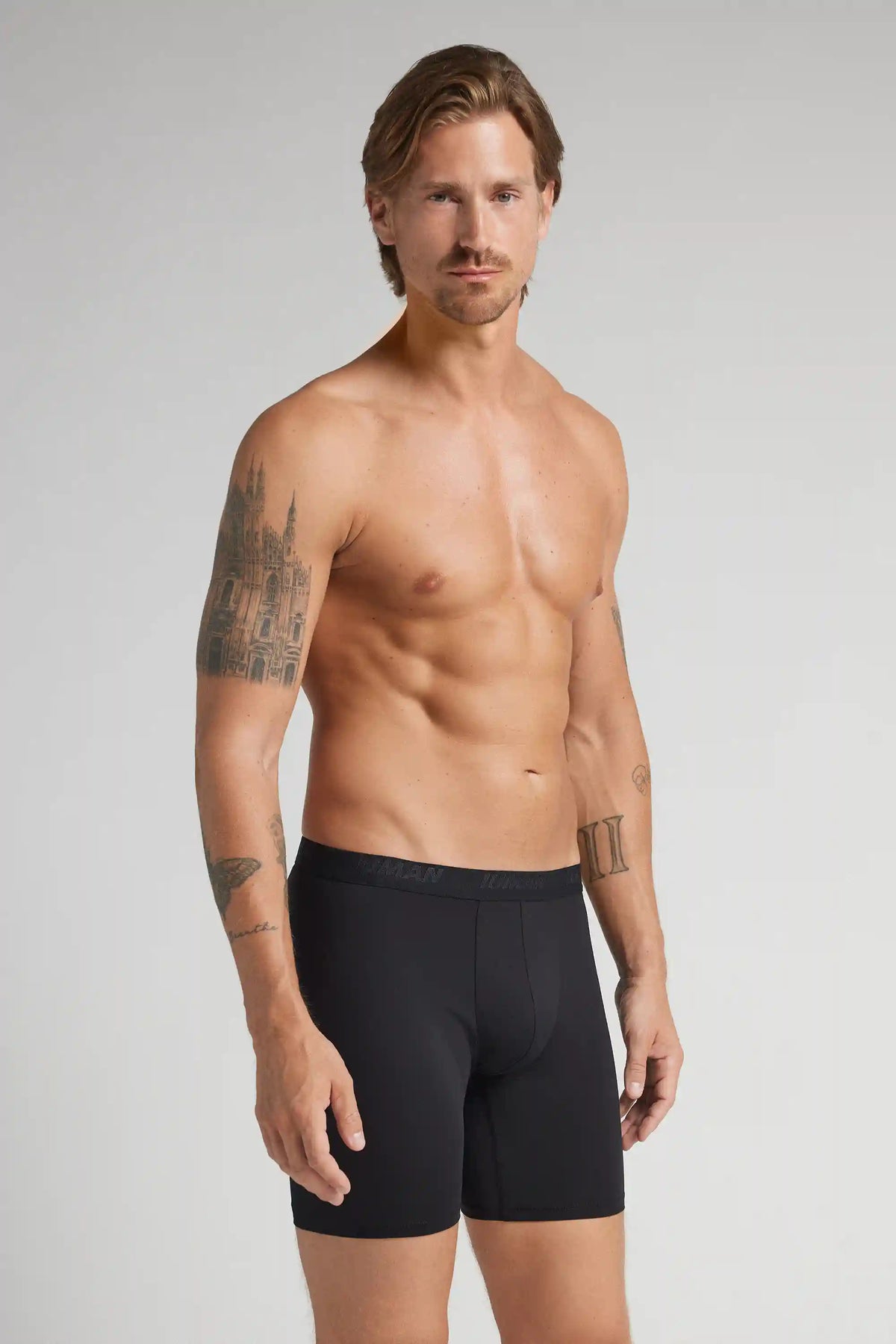 Longline Boxers in Microfiber