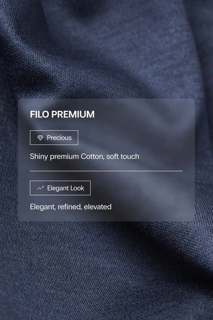 Mercerized Cotton Boxers with Logo filo Premium