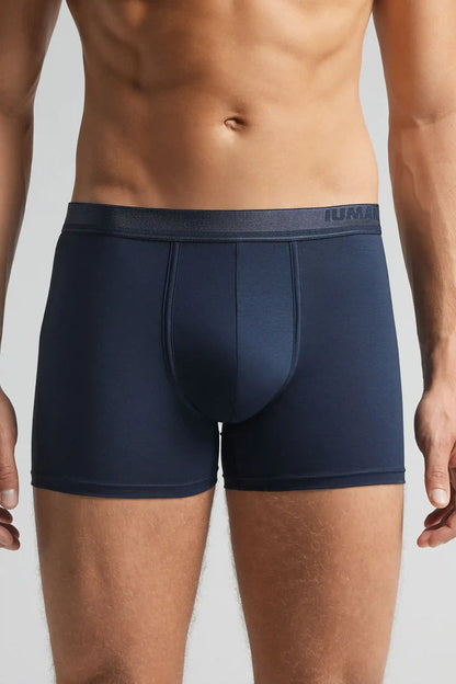 Mercerized Cotton Boxers with Logo filo Premium
