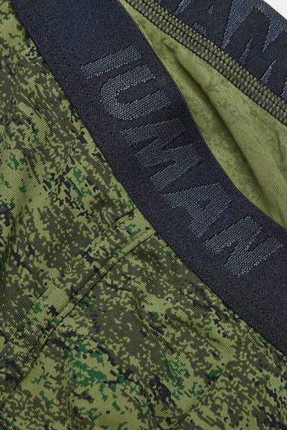 Pixel Camouflage Pattern Microfiber Boxers