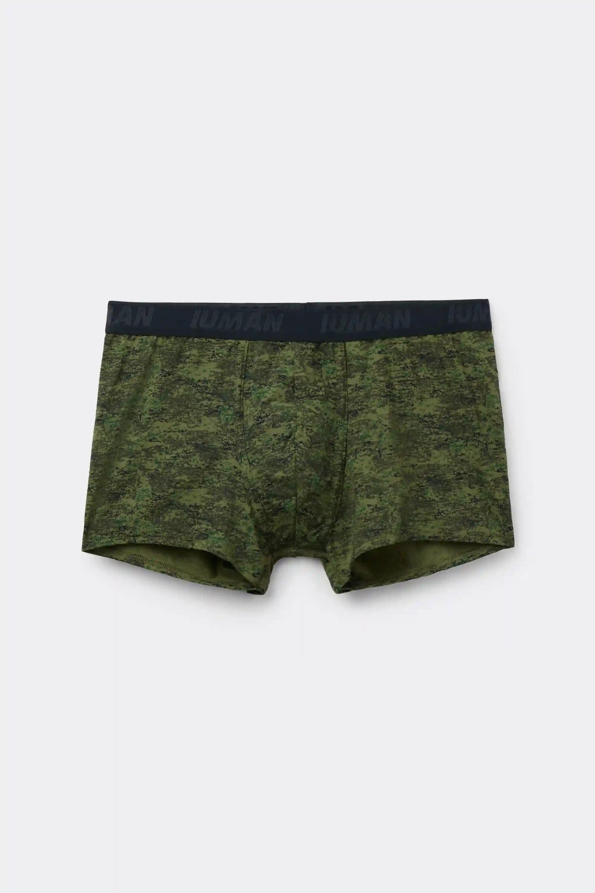 Pixel Camouflage Pattern Microfiber Boxers