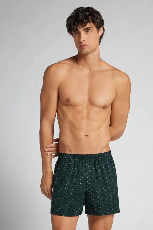 Men&rsquo;s Wide Fit Mercerized Cotton Boxers filo Premium