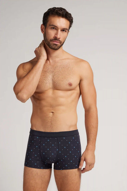 Micro Floral Print Superior Cotton Boxers