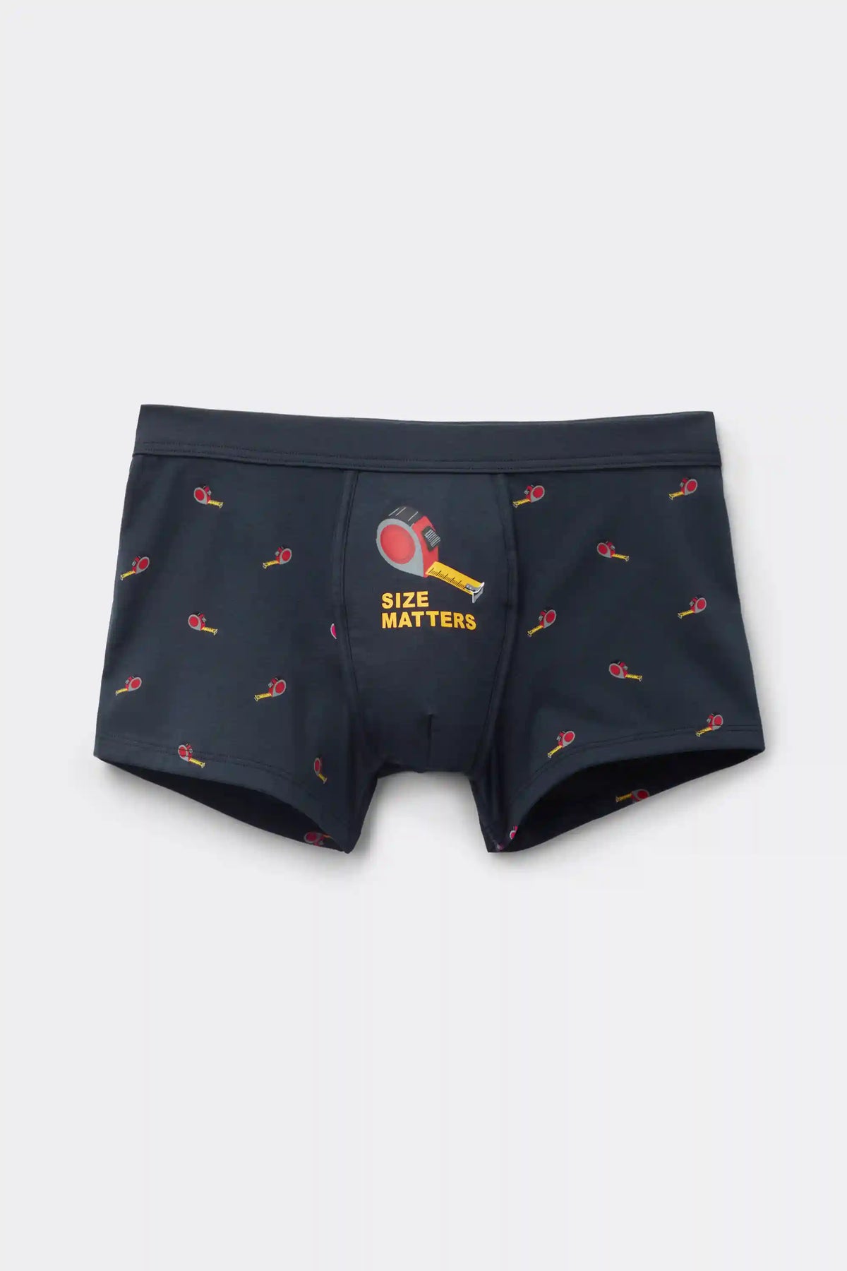 Size Matters Print Superior Cotton Boxers