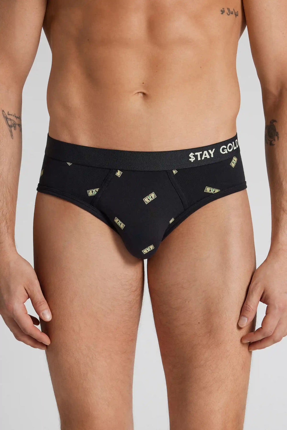 Money Print Superior Cotton Briefs