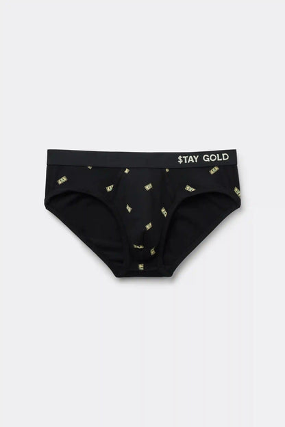 Money Print Superior Cotton Briefs