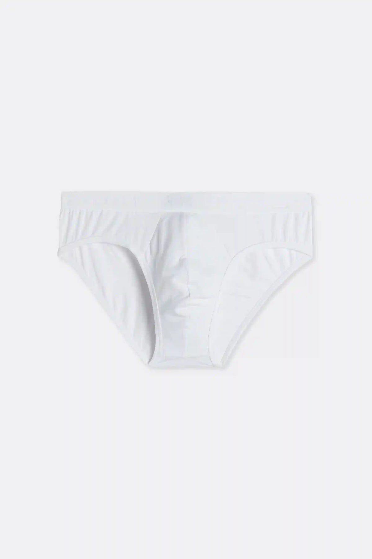 Microfiber Briefs with Logo Detail