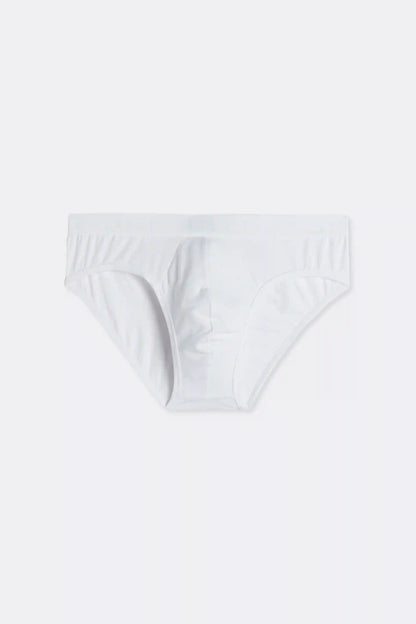 Microfiber Briefs with Logo Detail