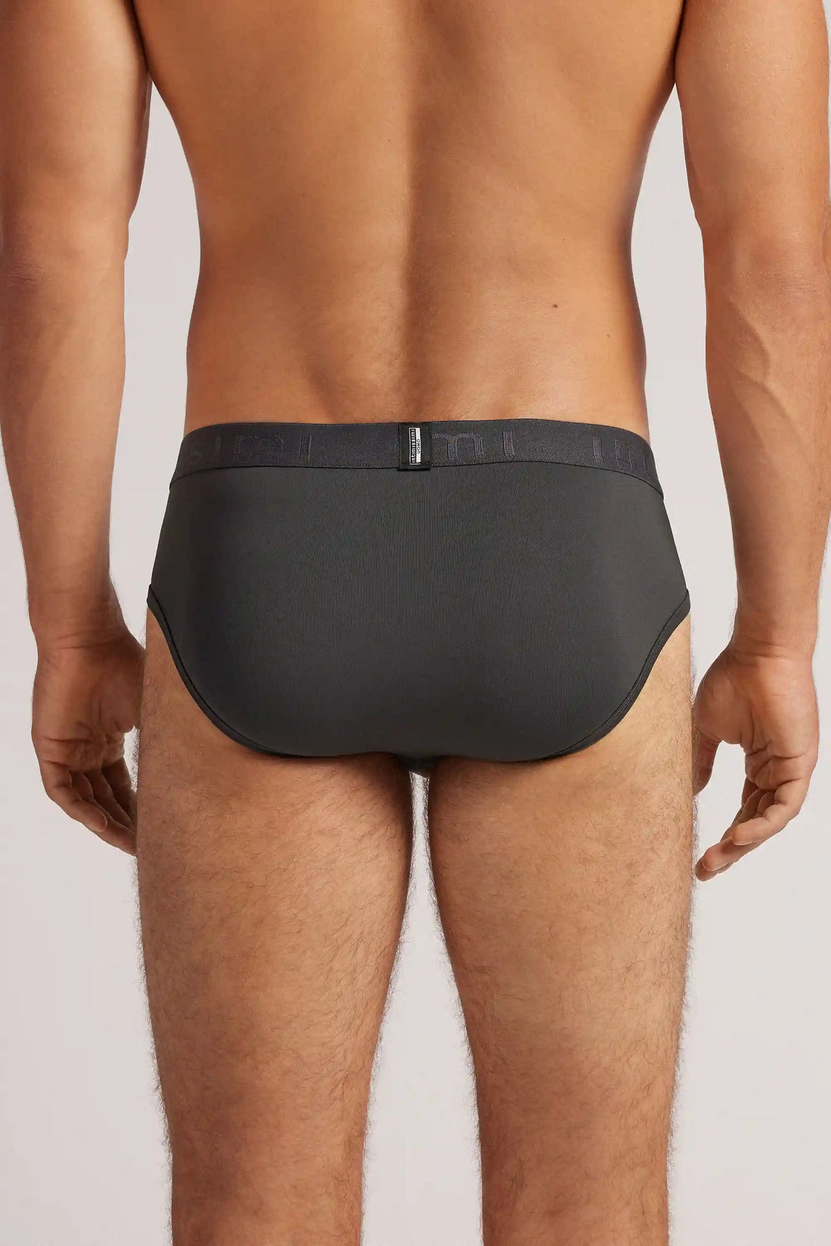 Microfiber Briefs with Logo Detail
