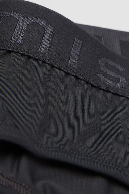 Microfiber Briefs with Logo Detail
