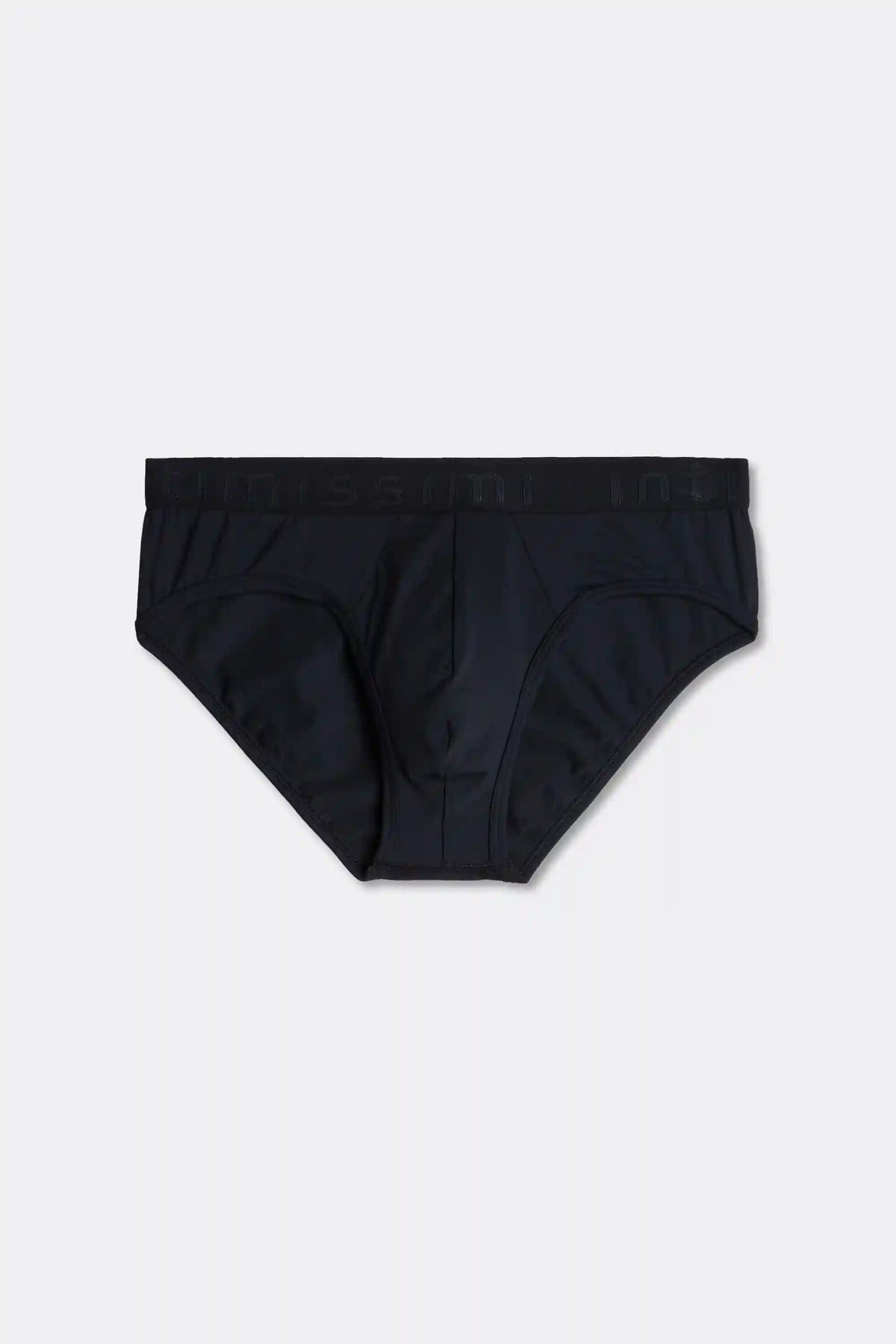Microfiber Briefs with Logo Detail