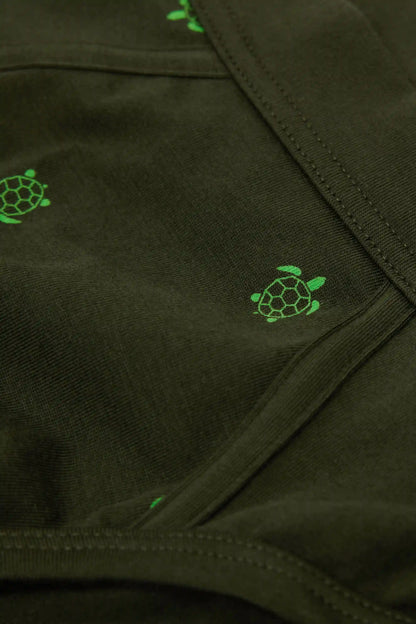 Turtle Print Superior Cotton Briefs