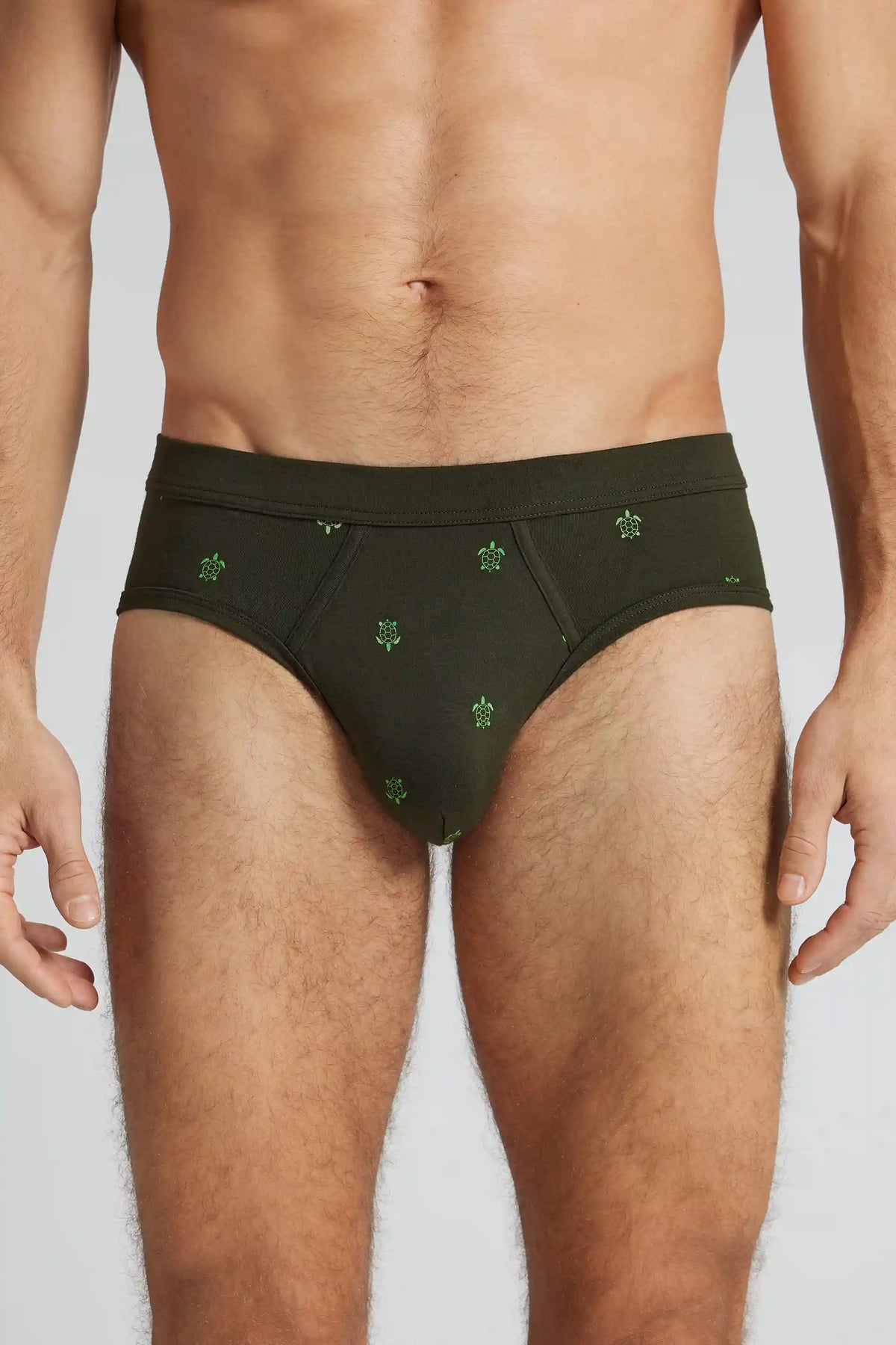 Turtle Print Superior Cotton Briefs