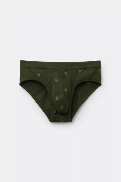 Turtle Print Superior Cotton Briefs