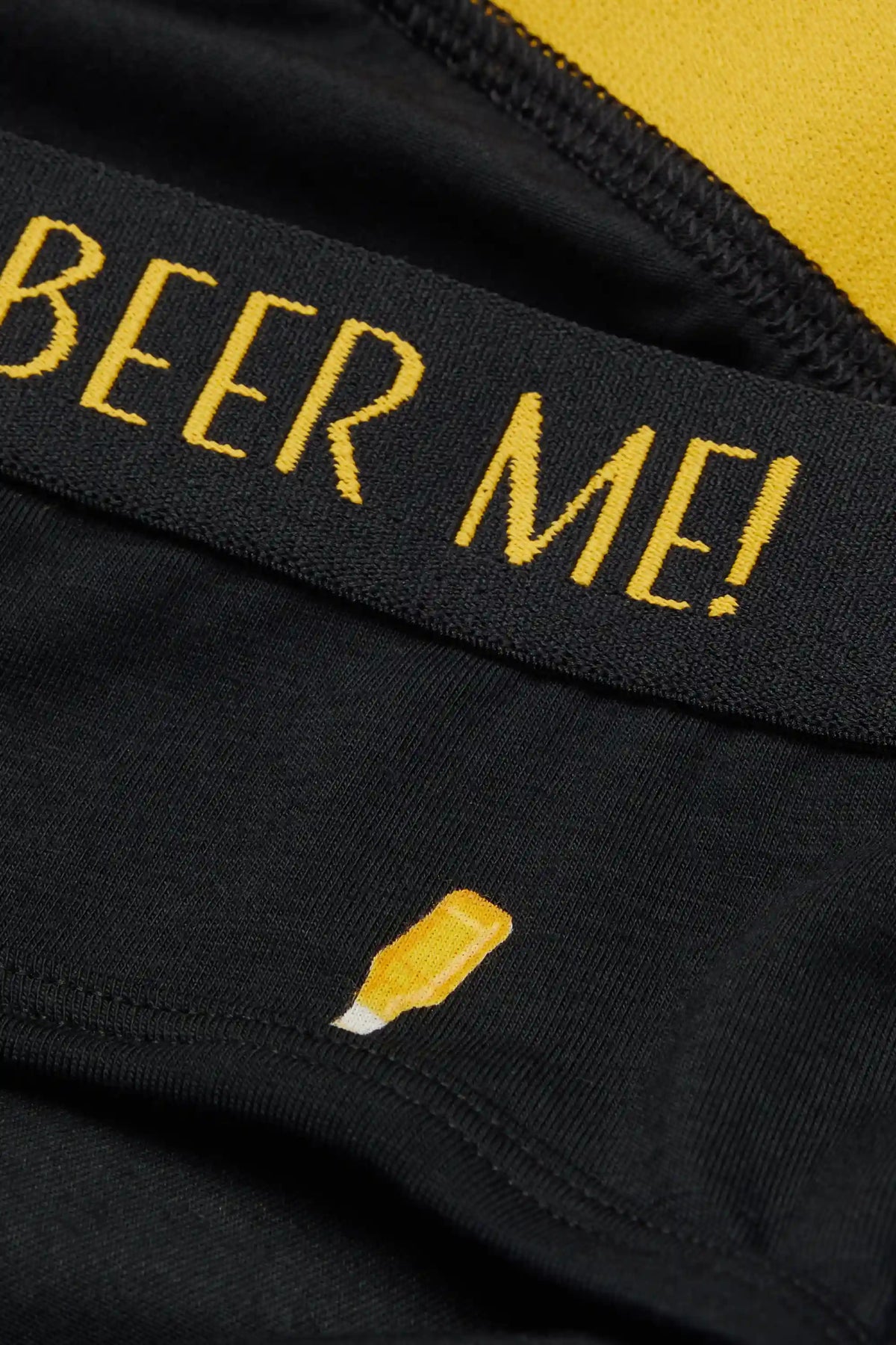 Beer Bottle Print Superior Cotton Briefs