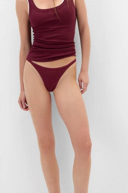 Ultralight Cotton String Thong