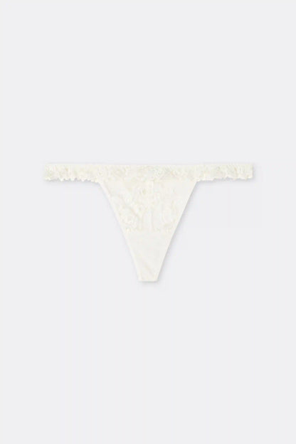 Pretty Flowers Tulle G-String