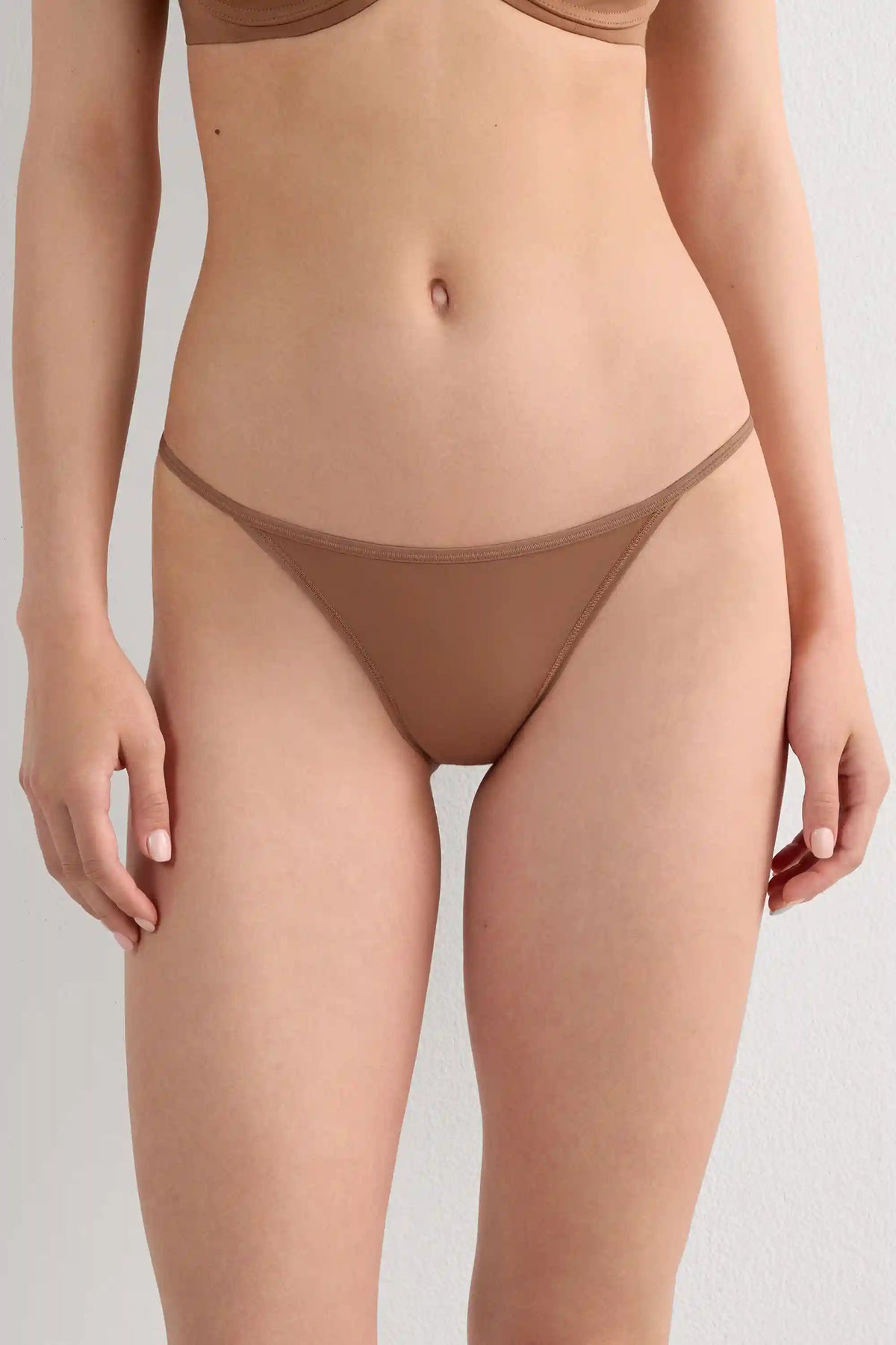 Thong with Ultralight Microfiber Straps