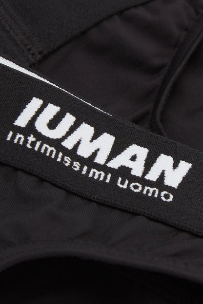 Microfiber Thong with Logo