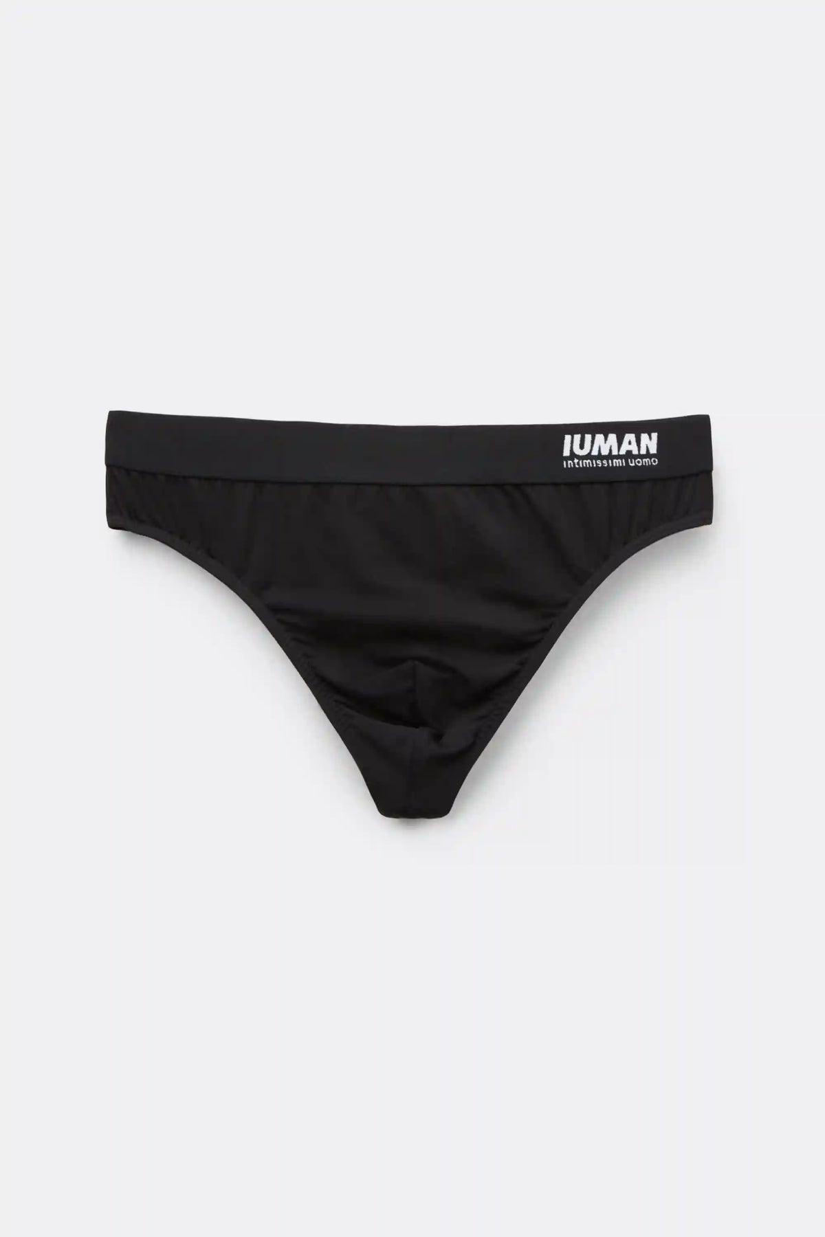 Microfiber Thong with Logo