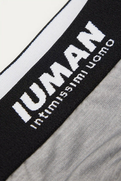 Microfiber Thong with Logo